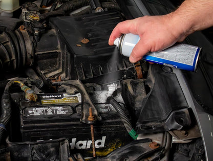 Permatex 80369 Battery Cleaner, 5.75 oz. net Aerosol Can