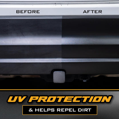 Chemical Guys Black Trim Restorer Gel for Exterior Plastic, Rubber, and Vinyl, Restores Faded Trim with Deep Black Finish, Controlled Application Formula, 16 Oz