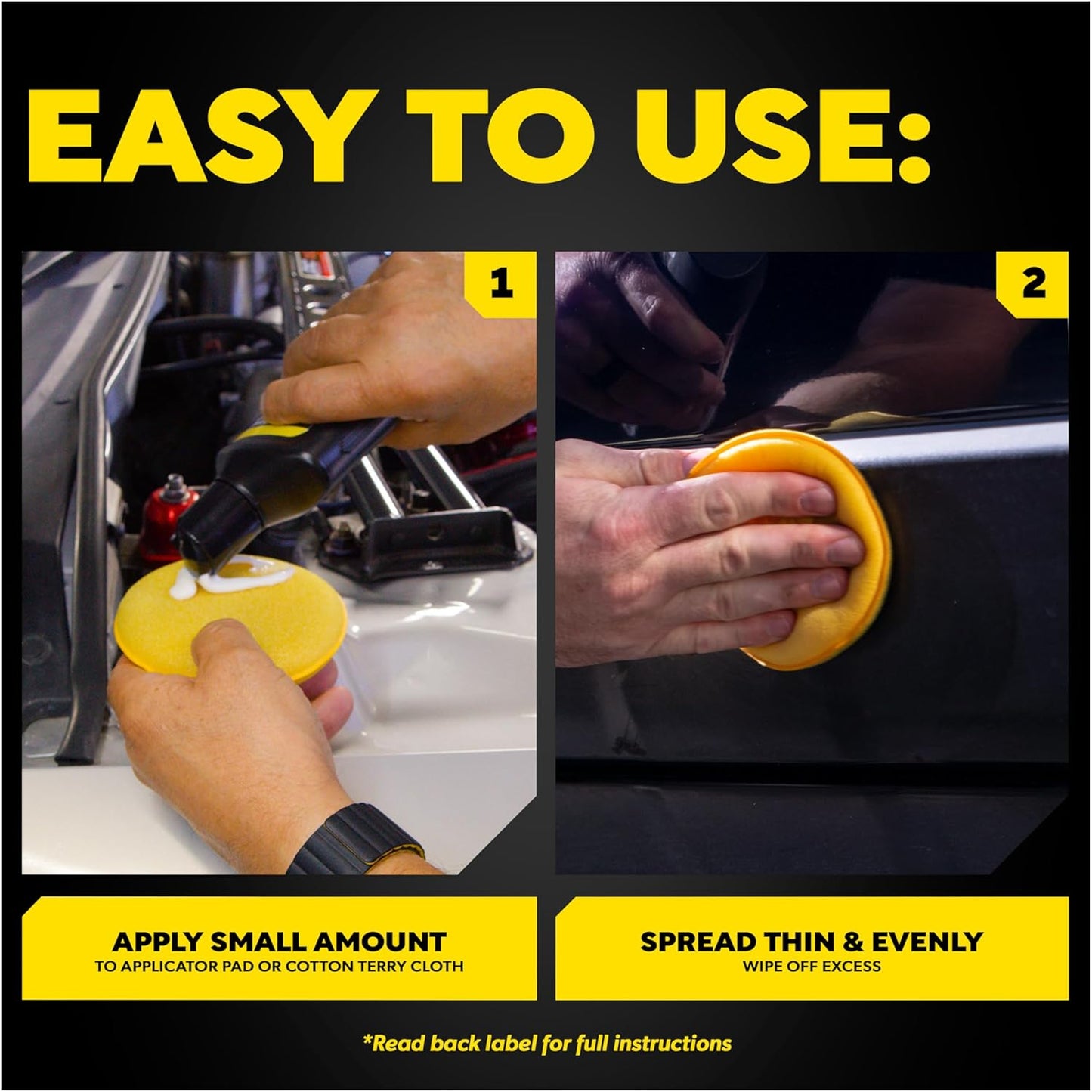 Meguiar's Ultimate Black Plastic Restorer, 16OZ BT, 6/CV
