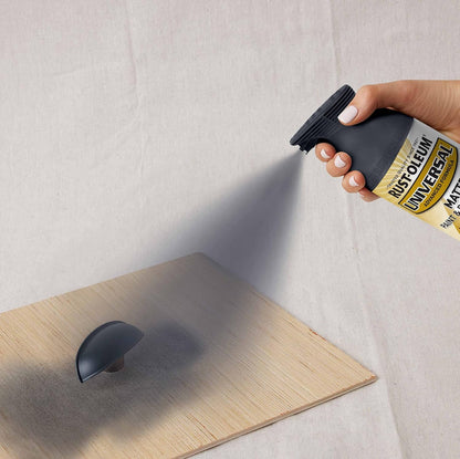 Rust-Oleum 302151 Universal All Surface Clear Topcoat Spray, 11 oz, Dead Flat Clear - Colors B