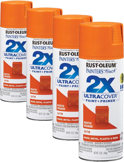Rust-Oleum 334029 Painter's Touch 2X Ultra Cover Spray Paint, 12 oz, Gloss Clear - Colors A