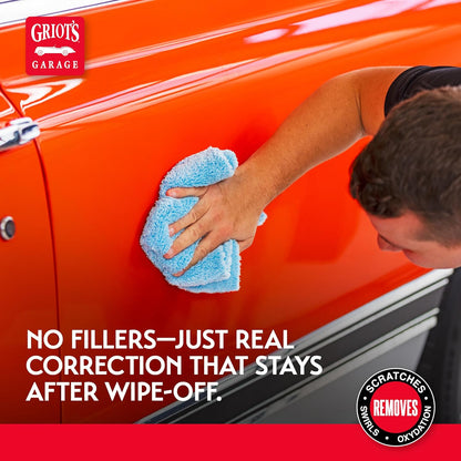 Griot's Garage Complete Compound, Car Scratch Remover for All Automotive Paint Finishes, Removes Scratches, Swirl Marks, Water Spots, Oxidation and Other Defects, 10862, 16oz