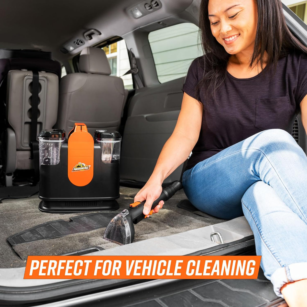Armor All SCA702 901 7 Amp Portable Spot Cleaner for Car Cleaning, Carpet and Upholstery Stain Removal