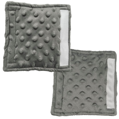 Baby Car Seat Neck Cover, Car Seat Strap Cover, Seat Belt Cushions Pads, Shoulder Strap Protectors, Reversible Pram Harness Covers in Minky Dinosaur, Baby Neck Pad Protector