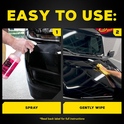 Meguiar's D15501 Last Touch Spray Detailer, Great for Use as Clay Lubricant, creates a Showroom Shine, Removes Dust, Smudges, Fingerprints and More, Versatile Use and Enhances Protection, 1 Gallon