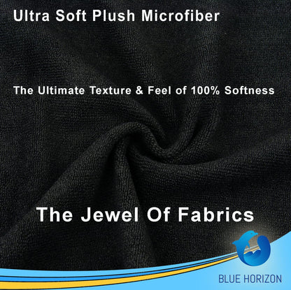 Orange Large Microfiber Cleaning Towels, 36-Pack Dual-Sided Ultra Soft Plush Washcloth, Professional Grade Premium Microfiber Detailing Cloths, Car, Household and Commercial (Orange, 16" x 16")