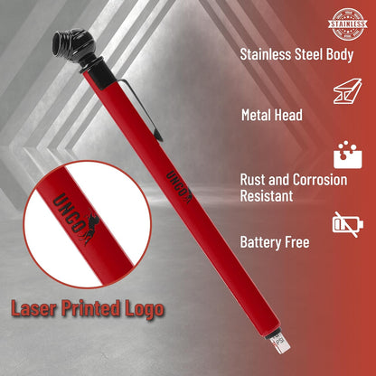 UNCO Pencil Tire Gauge, 2 Pack, 10-75 PSI, Car Tire Air Gauge