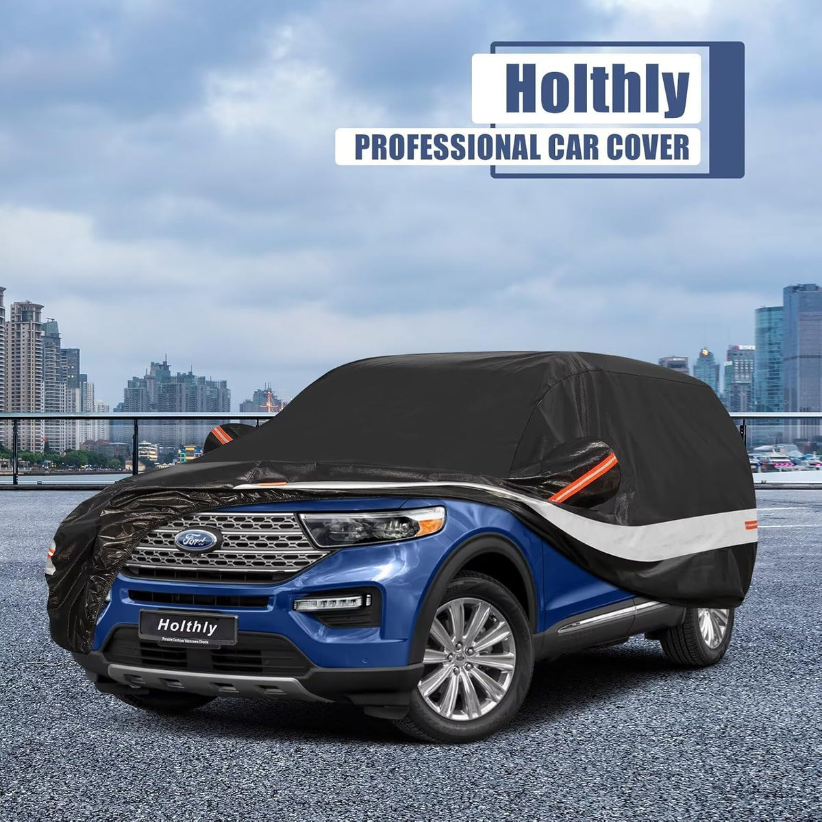 10 Layers Car Cover Custom Fit for Mercedes Benz C Class C250 C300 C43 C63 (1993-2026), Waterproof All Weather for Automobiles, Outdoor Full Cover Sun Dust Rain Protection with Cotton. Black - Colors B