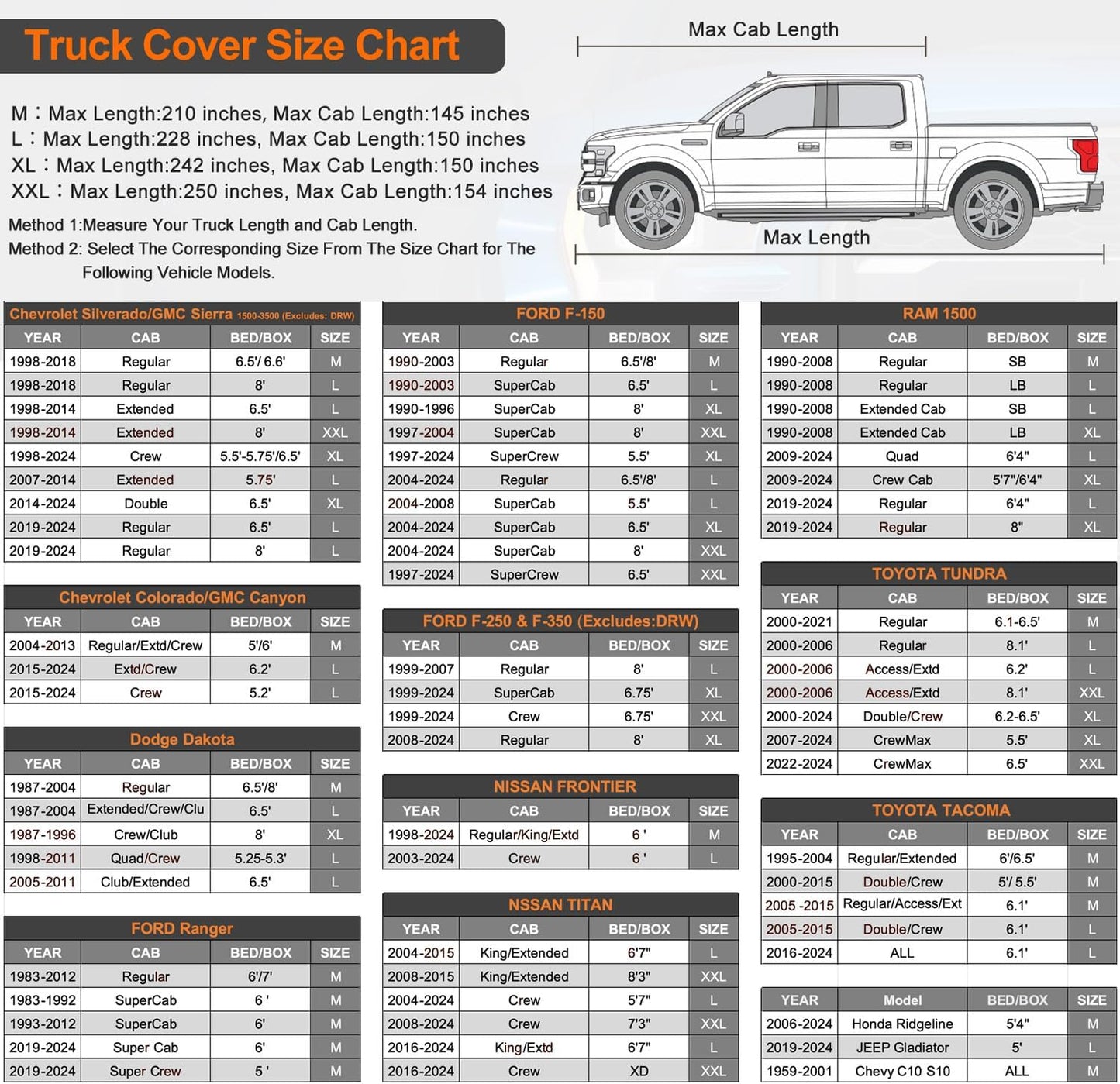 Kayme Sedan Car Cover Waterproof All Weather for Automobiles - See Vehicle Size Chart for Accurate Fit - Outdoor Full Exterior Cover Sun Rain Snow UV Protection with Zipper. Size A4 (See Size Chart)