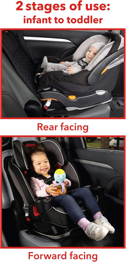 Skip Hop Back Seat Car Organizer, Style Driven, Black, 0.6 lb