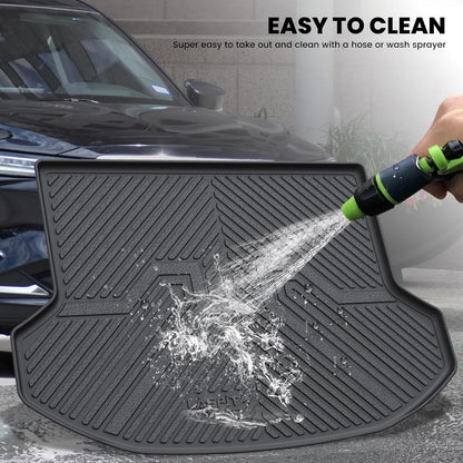 LASFIT Floor Mats Fits for Hyundai Sonata 2020-2026 (Only for FWD & Gas) & Kia K5 2021-2025 (Only for FWD) Custom Fit TPE All Weather Floor Liners Car Mats Accessories, Black