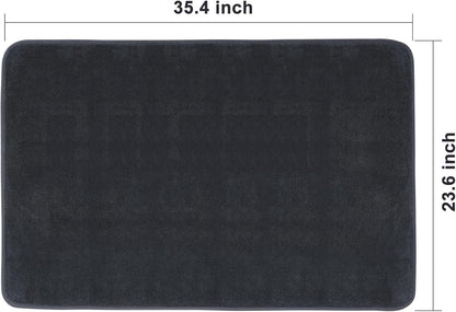 JOYMOOP Microfiber Towels for Cars, 2 Pack 35.4" x 23.6" Car Drying Towel, Dark Gray Reusable Car Towel, Quick Drying Car Microfiber Cleaning Cloth for RVs, SUVs, Trucks