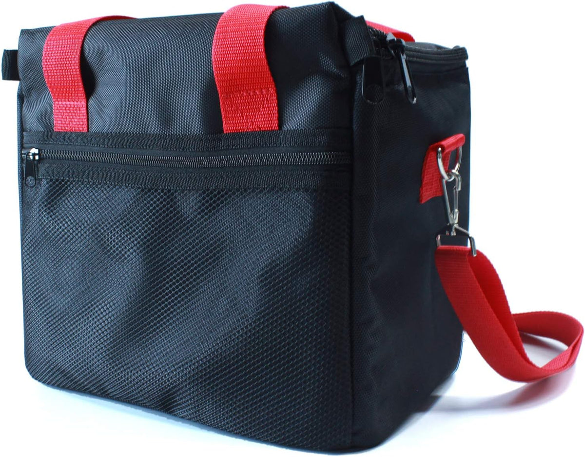 Maxshine Universal Detailing Tool Bag Tote with Belt & Handle | Durable 1680D Oxford Fabric | Compact Storage Organizer for Car Detailing Tools, Brushes, Bottles & Auto Care Accessories