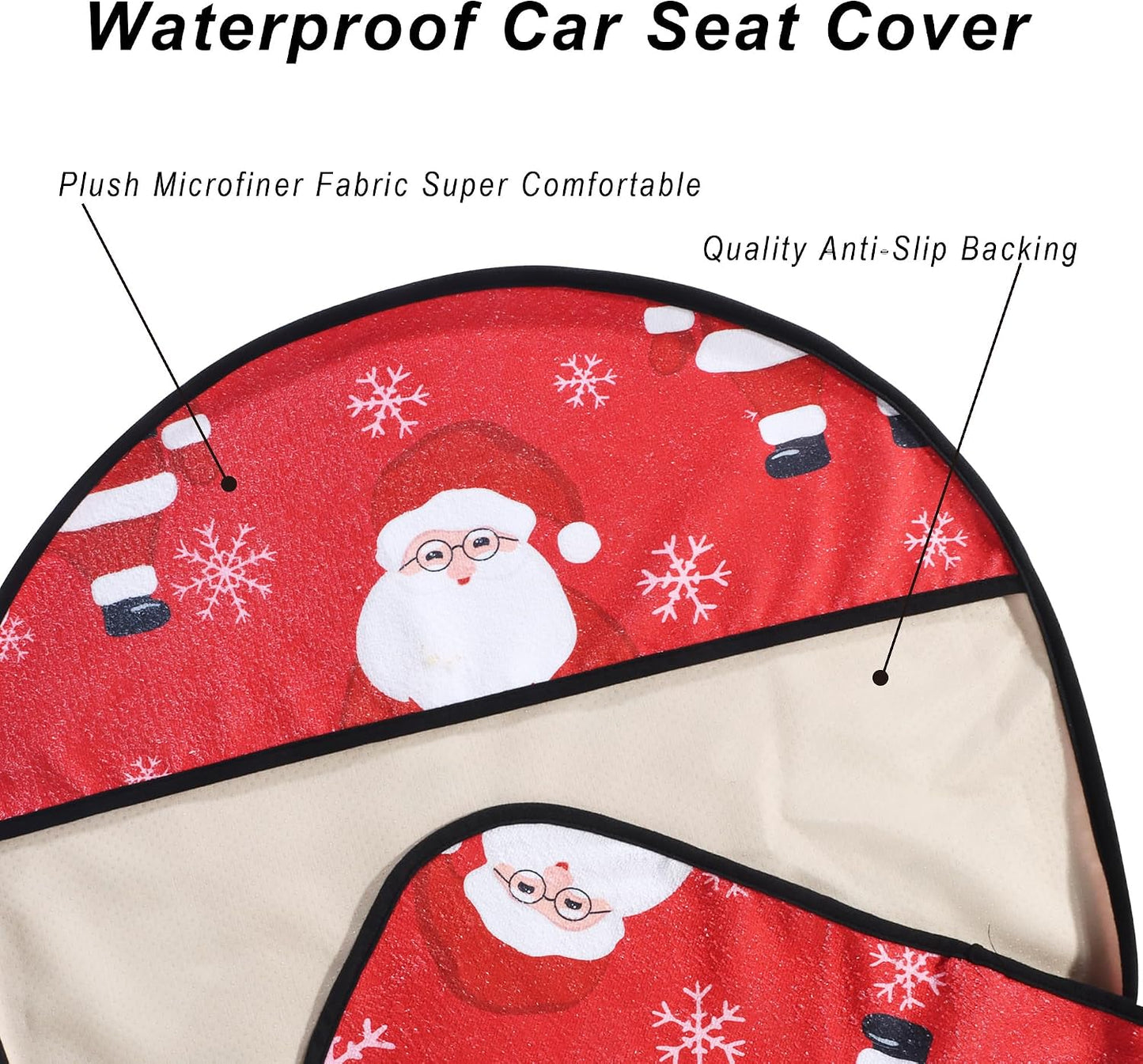 Car Seat Cover Protector Front Seats,for Gym Workout,Running,Swimming,Beach and Hiking,Waterproof Sweat Towel Bucket Seat Covers for Cars SUV Trucks (Black, 1Pcs)