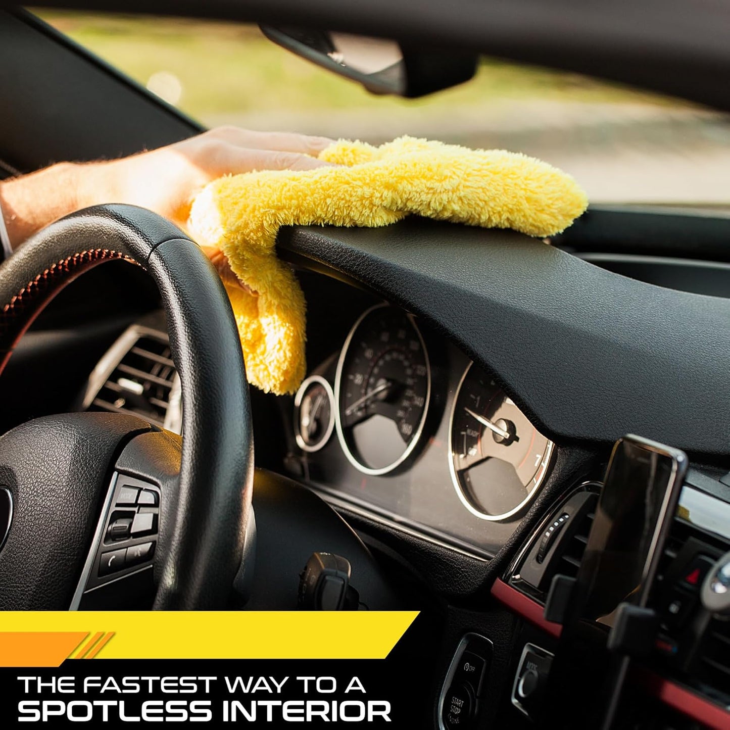 Formula 1 Interior Detailing Protectant Spray, Car Interior Cleaner with Lasting Strawberry Fragrance and UV Protection, Safe for Vinyl, Rubber, Plastic, & Dashboard - 10oz