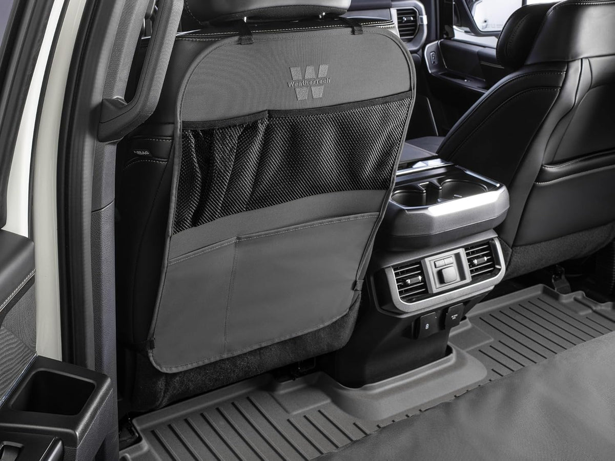 WeatherTech Seat Back Protector - Universal Kick Mat and Organizer for The Back of Your Seat - Black