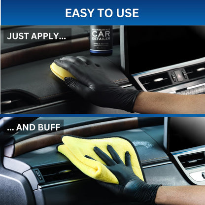 The Pro Stuff® Black Plastic Restorer & Multi-Surface Car Detailer - Back to Black Trim Restorer for Interior & Exterior, No Residue