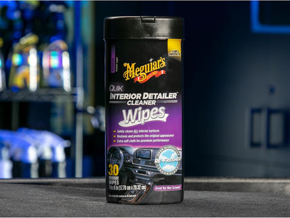 Meguiar's Quik Interior Detailer Cleaner, Quick Detailer Spray Cleans And Refresh Car Interiors, Use On Plastics, Leather & Rubber, Dashboards, Trim In Cars, Trucks & Suvs - 24 Oz Spray Bottle