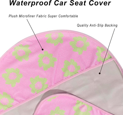 Car Seat Cover Protector Front Seats,for Gym Workout,Running,Swimming,Beach and Hiking,Waterproof Sweat Towel Bucket Seat Covers for Cars SUV Trucks (Black, 1Pcs)
