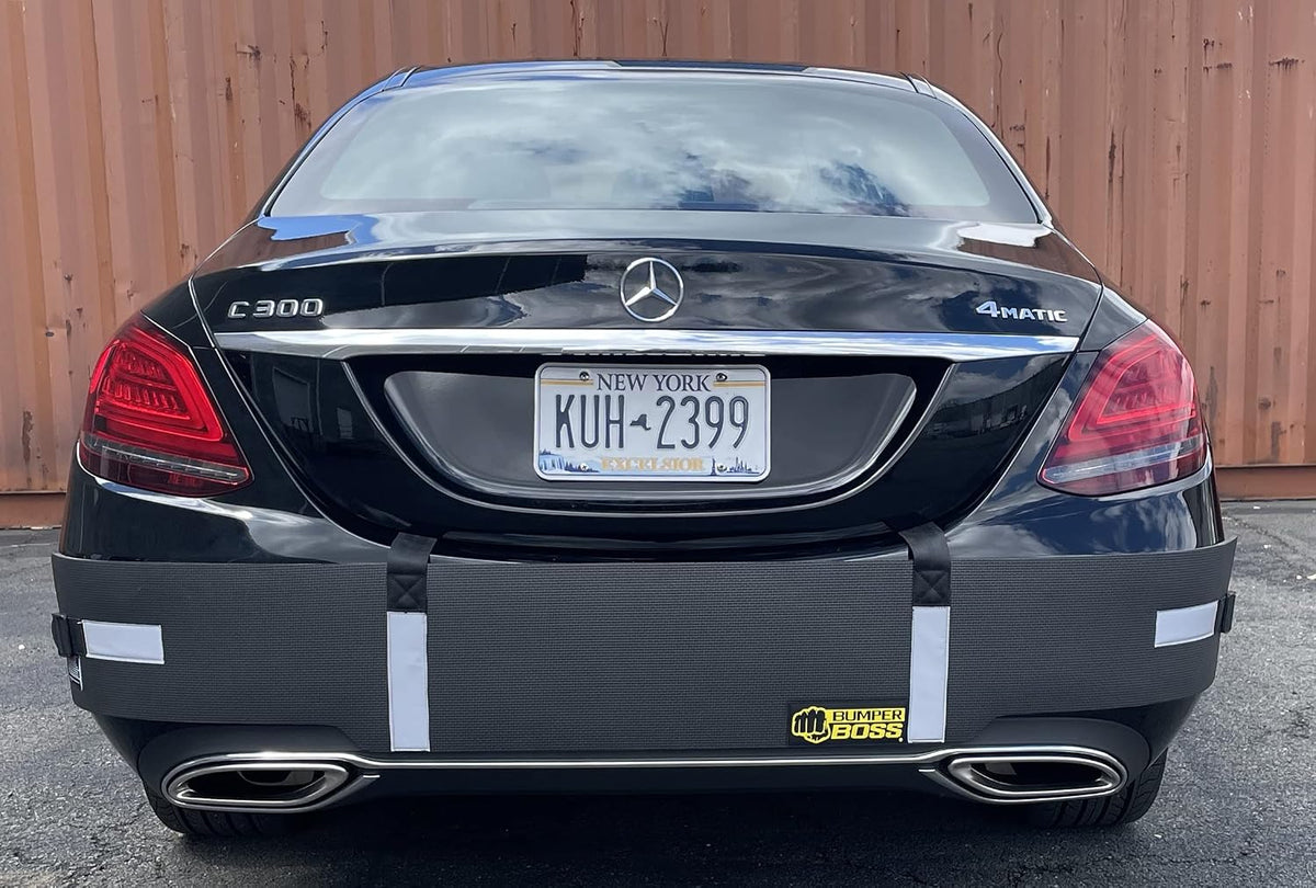 Bumper Guard - New & Upgraded Rear Bumper Protector for Cars and SUVs (76” Wide x 8” Tall)