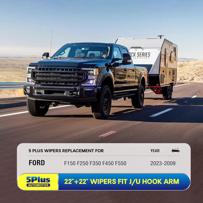 20"-2 Pack Windshield Wiper Blades Replacement For Ford F150 F250 F350 F450 F550 2008-1999 Expedition 2006-1999 Explorer 2010-2005 Mustang 2004-1999, Windshield Wiper Blades For My Car