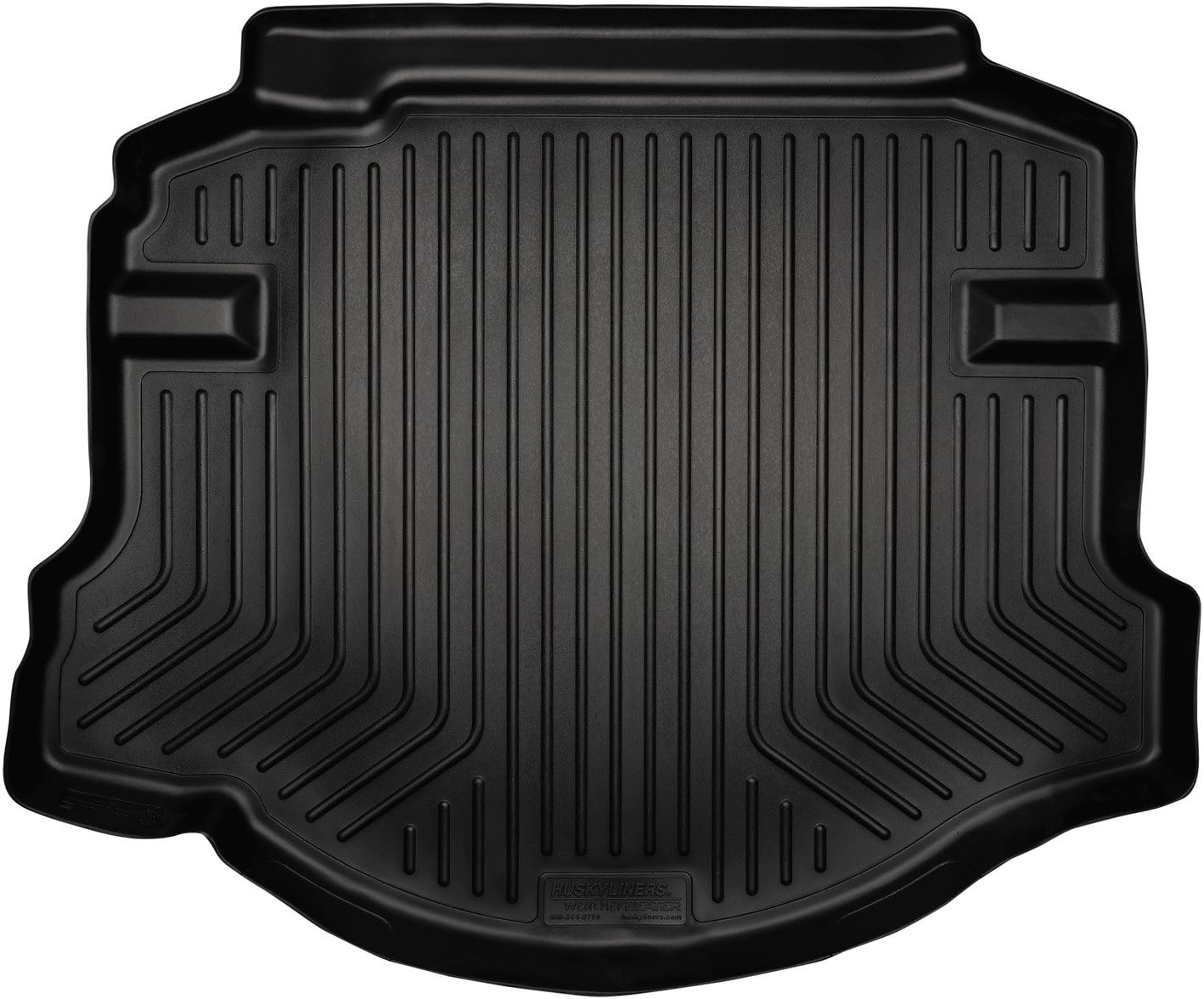 Husky Liners Weatherbeater Floor Mats | Fits 2006-2011 Honda Civic 4-Door | Front & 2nd Row, 3-pc Black - 98411