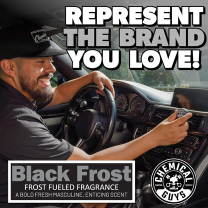 Chemical Guys AIR_302_04 Black Frost Scent and Signature Scent Combo Pack, Great for Cars, Trucks, SUVs, RVs, Home, Office & More (2-4 fl oz Items)