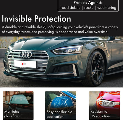 XPEL Clear Paint Protection Film Roll 6" x 84" – Self-Healing, Anti-Yellowing Polyurethane Wrap Protects Against Chips, Scratches & Debris | Invisible Shield for Cars, Trucks, Motorcycles & More