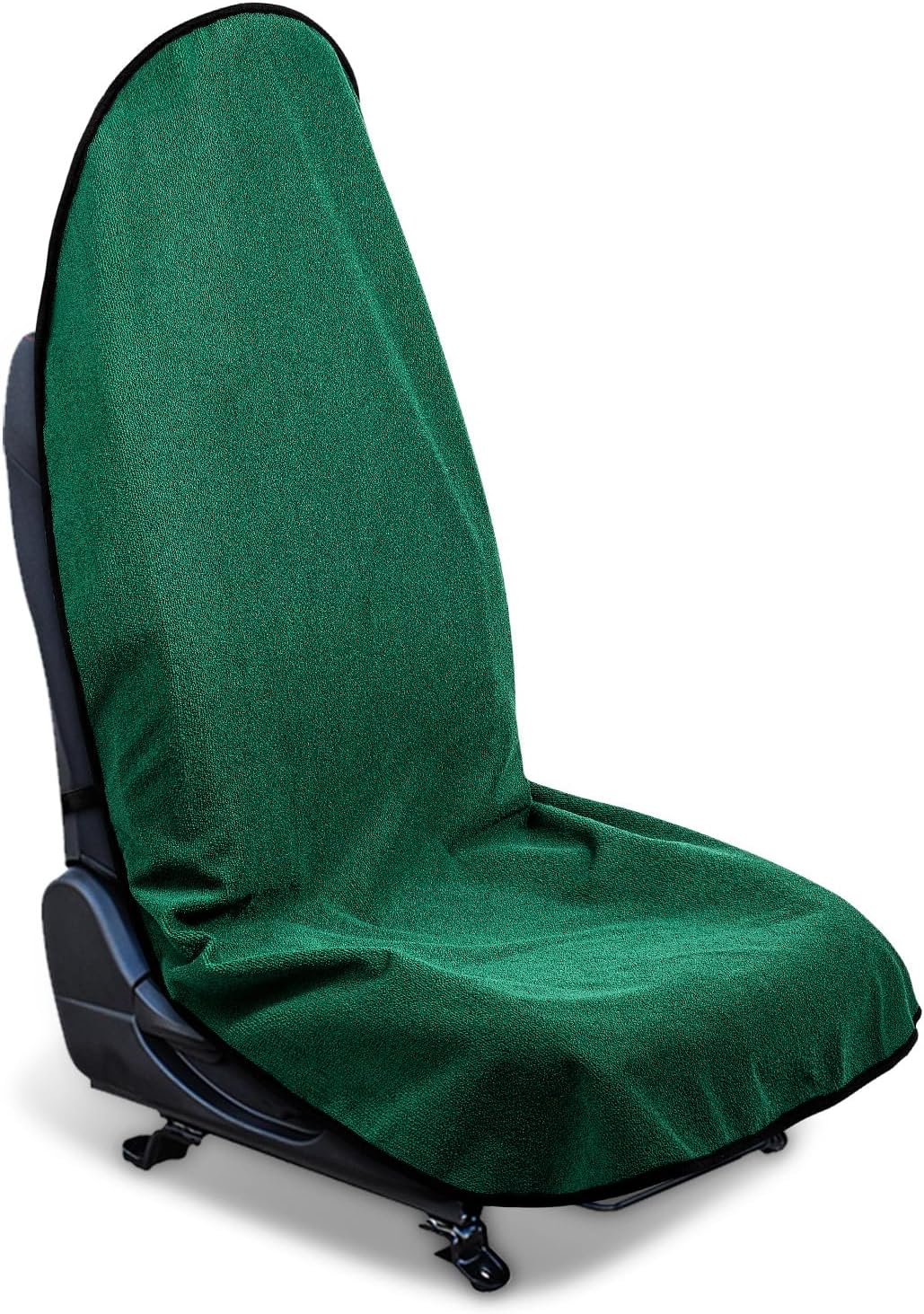 Waterproof Sweating Car Seat Cover for Post Gym Workout, Running, Swimming, Beach and Hiking, Universal Fit Non-Slip Towel Bucket Seat Protector for Cars SUV Trucks, Machine Washable (Grey)