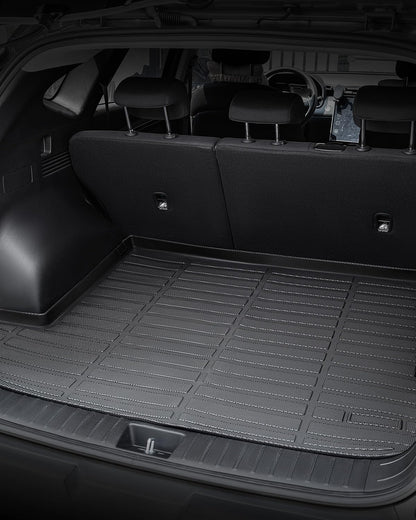 Weather Liner® Floor Mats for Hyundai Tucson 2026 2025 2024 2023 2022 (Excluding Hybrid & PHEV) Custom Fit TPE All Weather Liner Set for Interior Protection: Heavy Duty Front, Rear, Trunk Mats