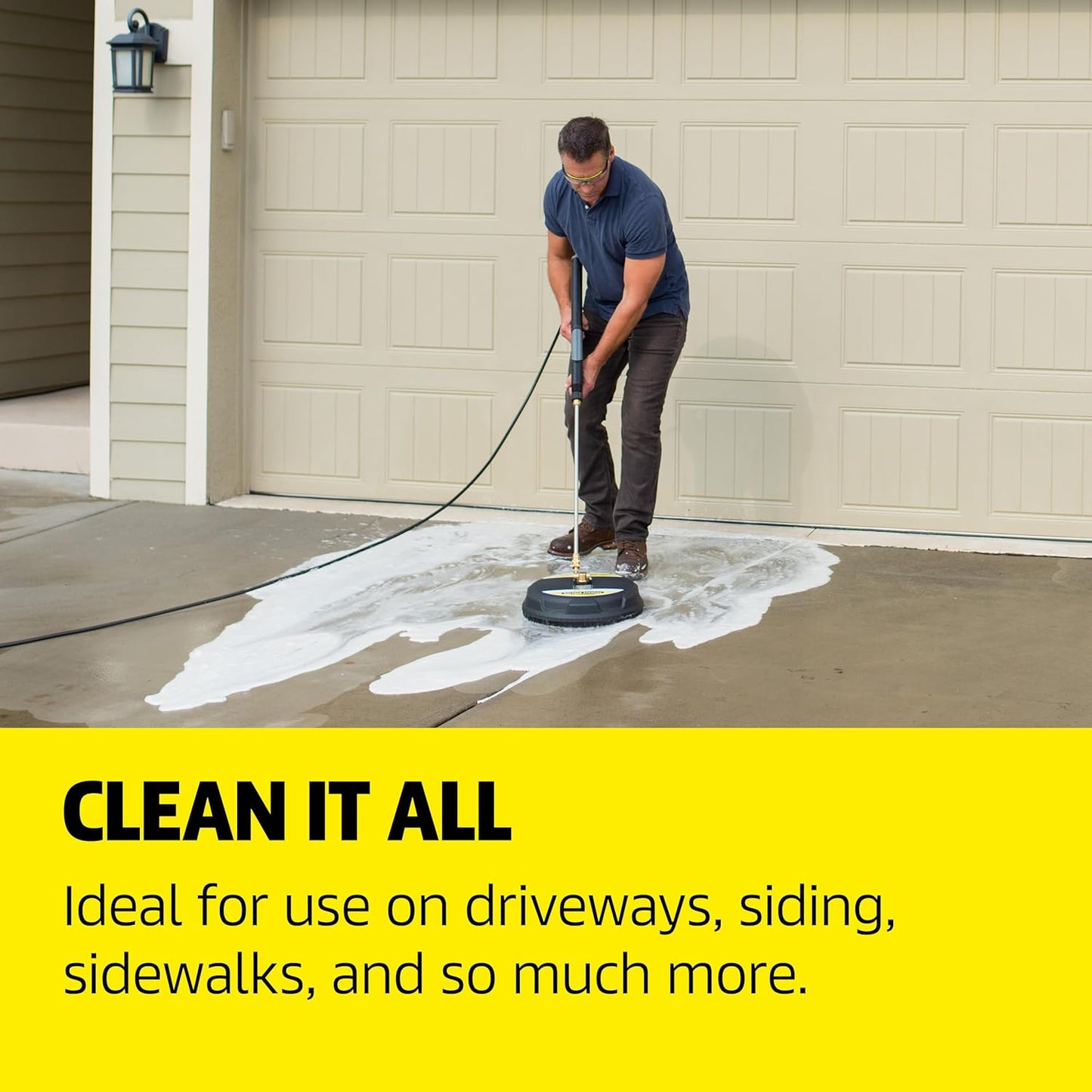 KÄRCHER Vehicle Wash and Wax, Pressure Washer Detergent, Cleans Cars, Bikes, Trucks, Boats and More, Highly Concentrated, Makes up to 40 gal of Cleaner