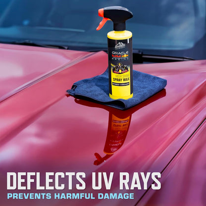 Armor All Podium Series High Shine Hybrid Ceramic Car Spray Wax, Safe on All Car Paint Finishes, Developed With Oracle Red Bull Racing, 16 fl oz