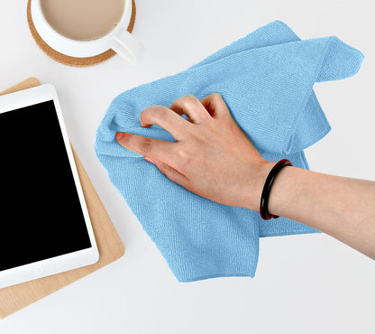 Avalon Towels Microfiber Cleaning Cloths (Value Pack of 36) - Size 16 x 16 Inches, Highly Absorbent Cleaning Rags, Lint Free, Reusable and Washable, Microfiber Towels for Cars
