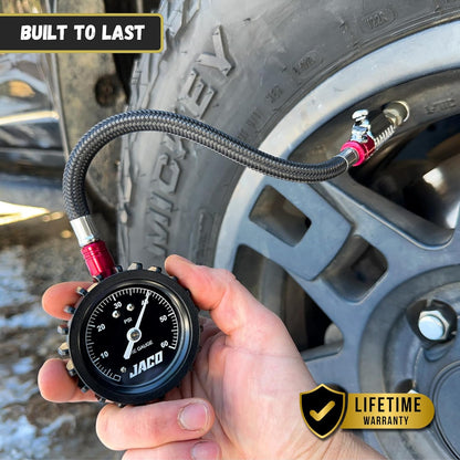 JACO ElitePro-X Tire Pressure Gauge with Lightning Chuck (100 PSI)