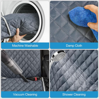 ANOSOSPECIAL Dog Car Seat Cover for Back Seat Cover,Non Stick Fur Rear Seat Protector for Pet,Nonslip Waterproof Durable Universal Fit Interior Backseat Covers for Auto Van SUV