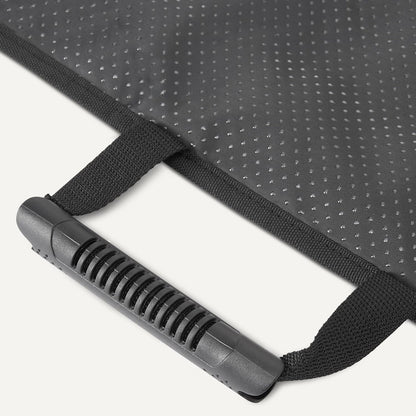 Amazon Basics Waterproof Dog Car Seat Cover, Scratch Proof Protector for Pet, Car Back Bench, 56 x 47 inch, Black