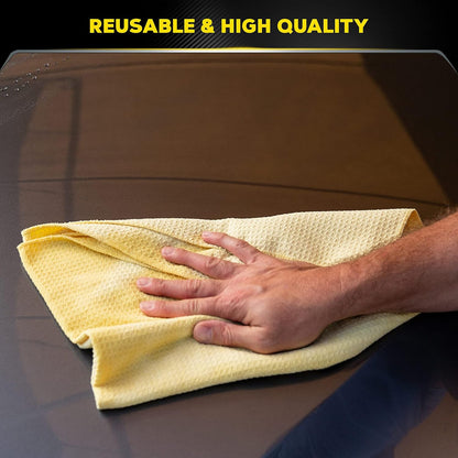 Meguiar's Water Magnet Microfiber Drying Towel, Premium Car Wash Microfiber Towel that’s Super Plush, Water Absorbent & Scratch-Free Big Microfiber Towels for Cars, 1 Pack