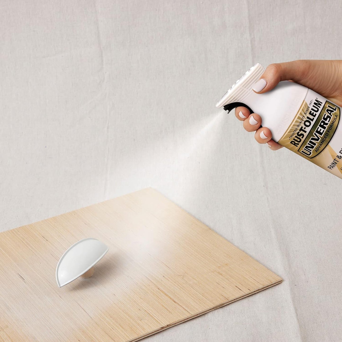 Rust-Oleum 302151 Universal All Surface Clear Topcoat Spray, 11 oz, Dead Flat Clear - Colors B