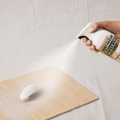 Rust-Oleum 302151 Universal All Surface Clear Topcoat Spray, 11 oz, Dead Flat Clear - Colors B