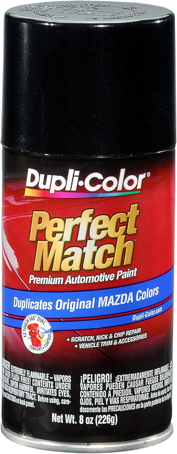 Dupli-Color EBCL01257 Clear Perfect Match Automotive Top Coat - 8 oz. Aerosol - Colors A