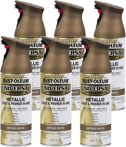 Rust-Oleum 302151 Universal All Surface Clear Topcoat Spray, 11 oz, Dead Flat Clear - Colors A