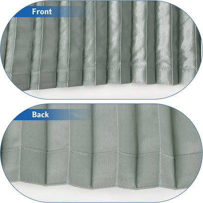 ZATOOTO Suede Car Window Shades 4PCS - Car Window Covers for Ultimate Privacy, UV Protection, and Heat Insulation, Side Window Sun Shade Perfect for Camping, Travel, Baby Safety, and Daily Use