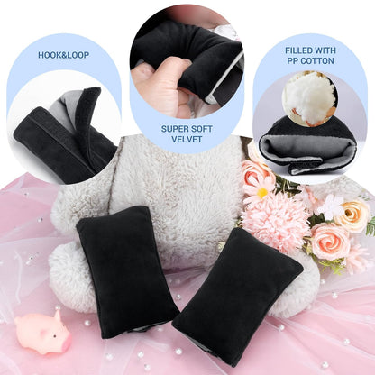 COOLBEBE Car Seat Straps Shoulder Pads for Baby Kids, Super Soft Seat Belt Covers for All Car Seats/Pushchair/Stroller/High Chair