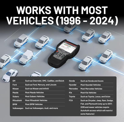 Innova 5610 OBD2 Bidirectional Scan Tool - Understand Your Vehicle, Pinpoint What's Wrong, and Complete Your Repairs with Less Headache, Updates Included, US-Based Technical Support