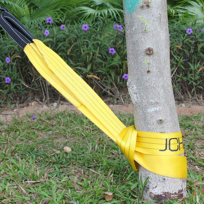 Tree Saver Strap, 3 inchX9 Foot Winch Strap, Tow Strap, Heavy Duty 36,000 Pound Capacity