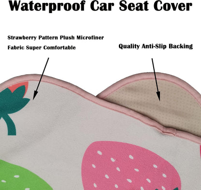 Car Seat Cover Protector Front Seats,for Gym Workout,Running,Swimming,Beach and Hiking,Waterproof Sweat Towel Bucket Seat Covers for Cars SUV Trucks (Black, 1Pcs)