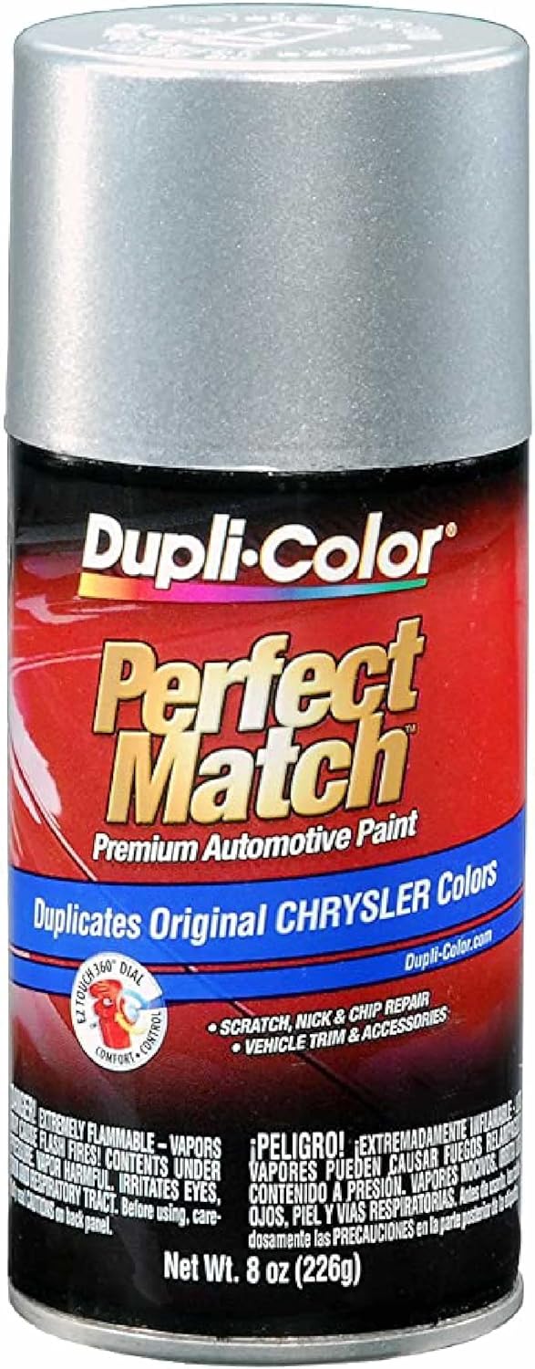 Dupli-Color EBCL01257 Clear Perfect Match Automotive Top Coat - 8 oz. Aerosol - Colors E