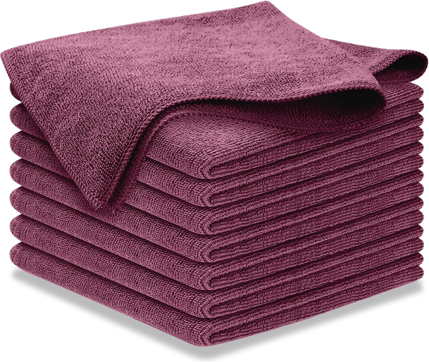 USANOOKS Premium 300GSM Microfiber Cleaning Cloth - 12.5"x12.5" High Performance - 1200 Washes, Ultra Absorbent Microfiber Towels for Cars Undercarriage, Rims & Engine Bay Cleaning - Microfiber Cloth