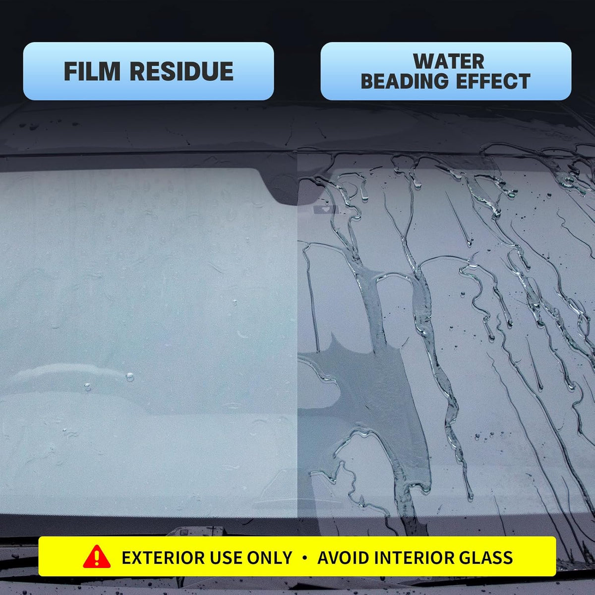 Spray Ultimate Glass Care Kit: 3-in-1 Water Spot Remover, Rain Repellent & Anti-Fog Interior Spray for Car Windshield & Windows | Streak-Free, Hydrophobic Coating, 72-Hr Fog Prevention