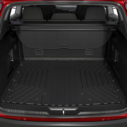 OEDRO Cargo Trunk Liner Fit for 2010-2017 Chevrolet Equinox L/LS/LT/LTZ/Premier& 10-17 GMC Terrain SL/SLE/SLT/Denali, All Weather Custom Fit Anti-Slip Cargo Mat, Black